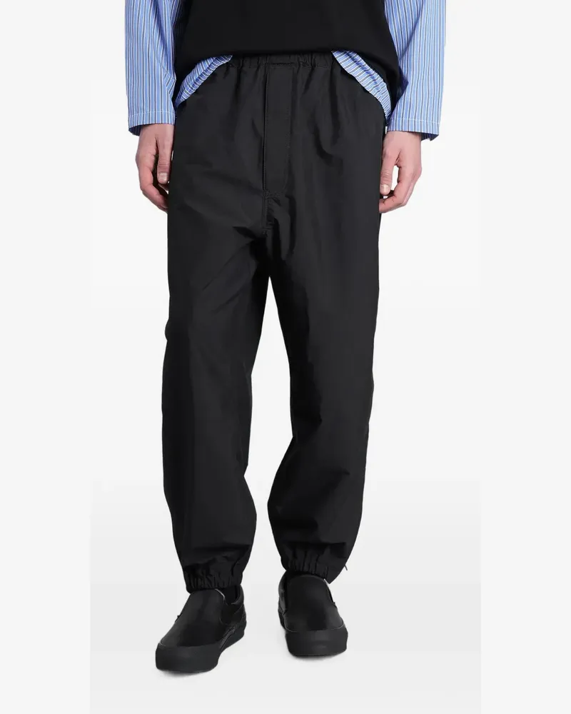 Comme des Garçons Jogginghose mit elastischen Bündchen - Schwarz Schwarz
