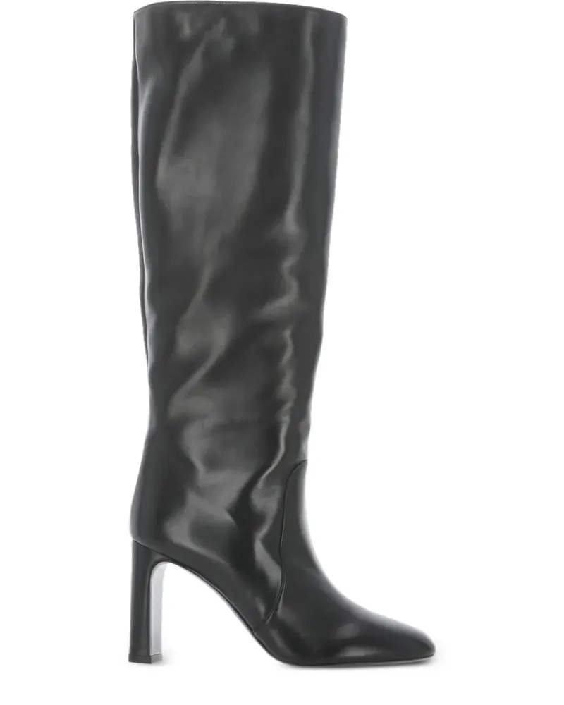 Stuart Weitzman Babette Stiefel 90mm - Schwarz Schwarz