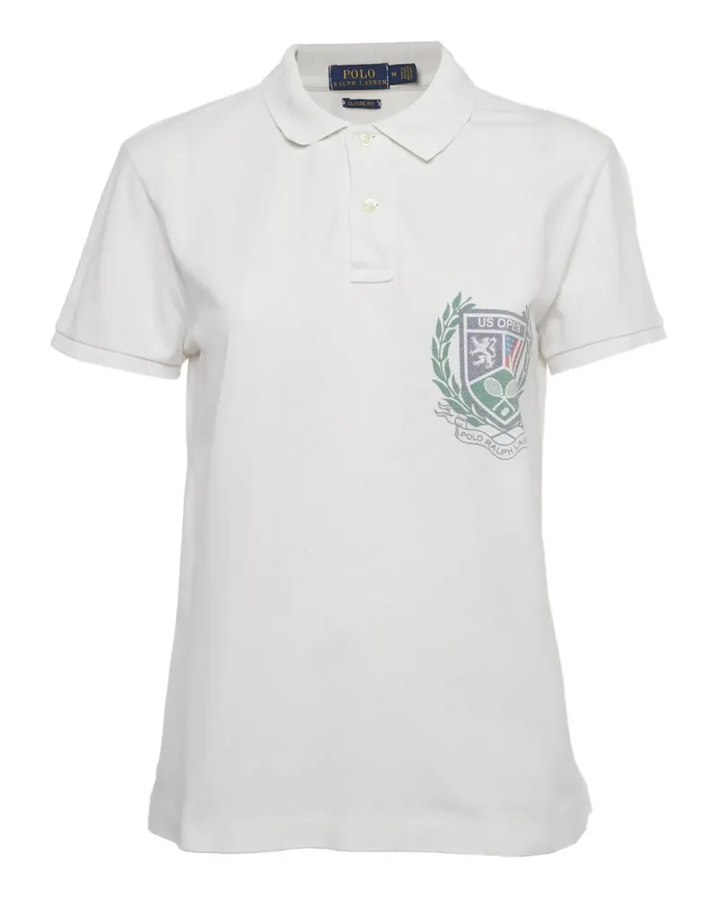 Ralph Lauren Poloshirt mit Logo-Print - Nude Nude