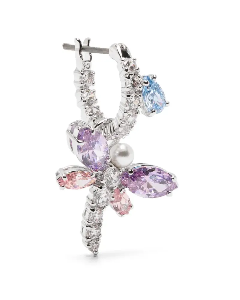 Swarovski x Ariana Grande hoop-design earrings - Silber Silber