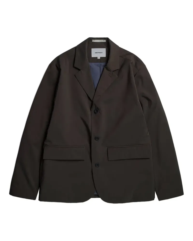 Norse Projects Alpinix Sakko aus Wolle - Braun Braun