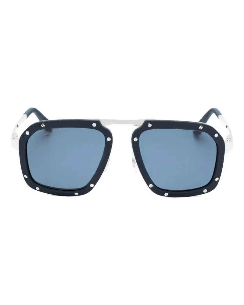 Cartier square-frame sunglasses - Schwarz Schwarz