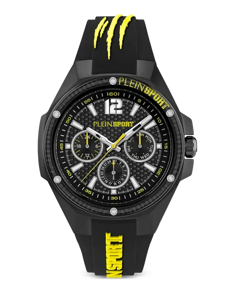 Philipp Plein Schwarzer Chronograph Schwarz