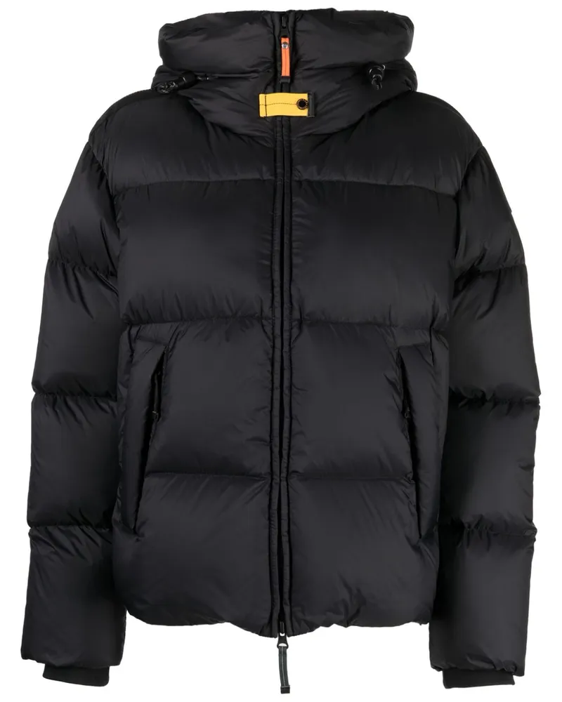Parajumpers Gefütterte Anya Kapuzenjacke - Schwarz Schwarz