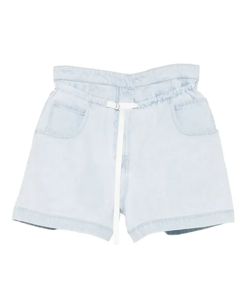christian wijnants drawstrings denim shorts - Blau Blau