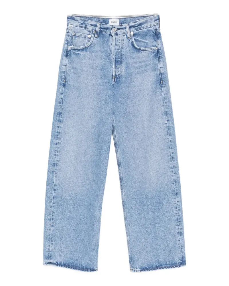 Citizens of humanity Ayla faded-effect wide-leg jeans - Blau Blau