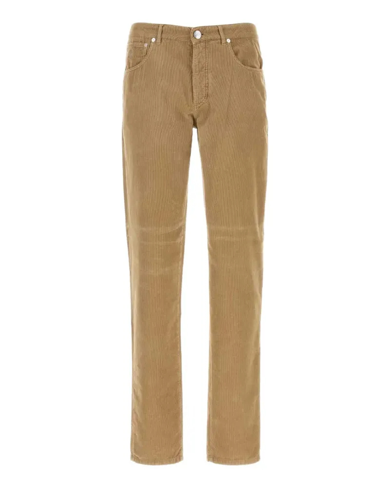 Brunello Cucinelli Hose aus Cord - Nude Nude