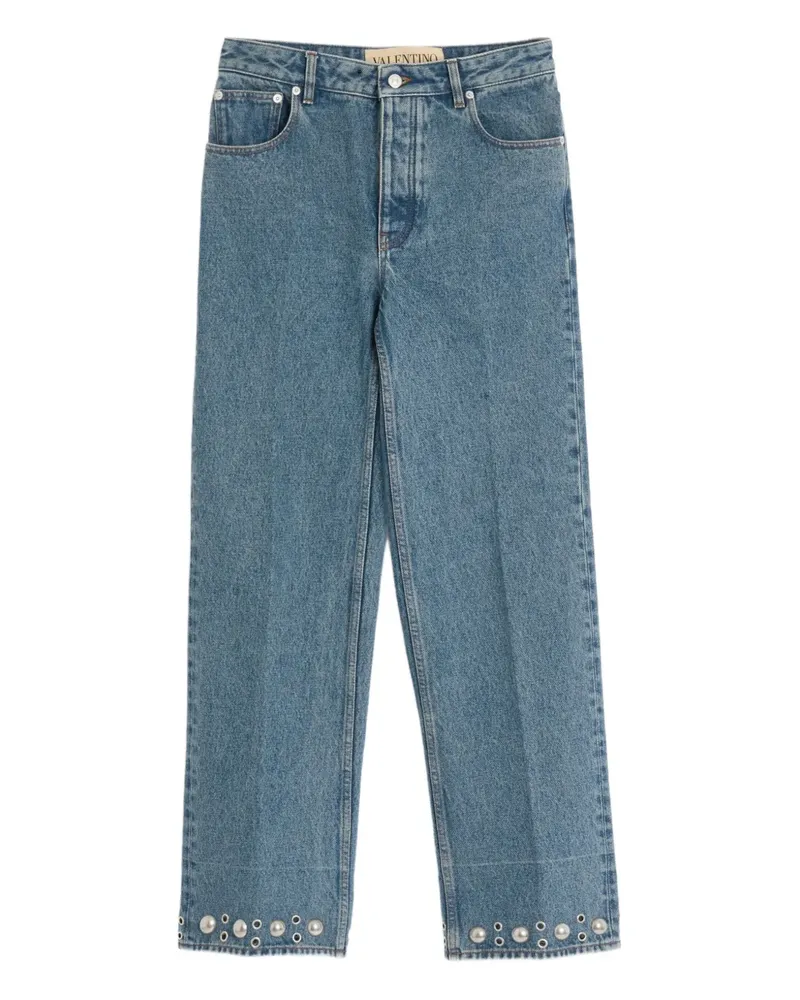Valentino Garavani Jeans mit Cabochon-Detail - Blau Blau
