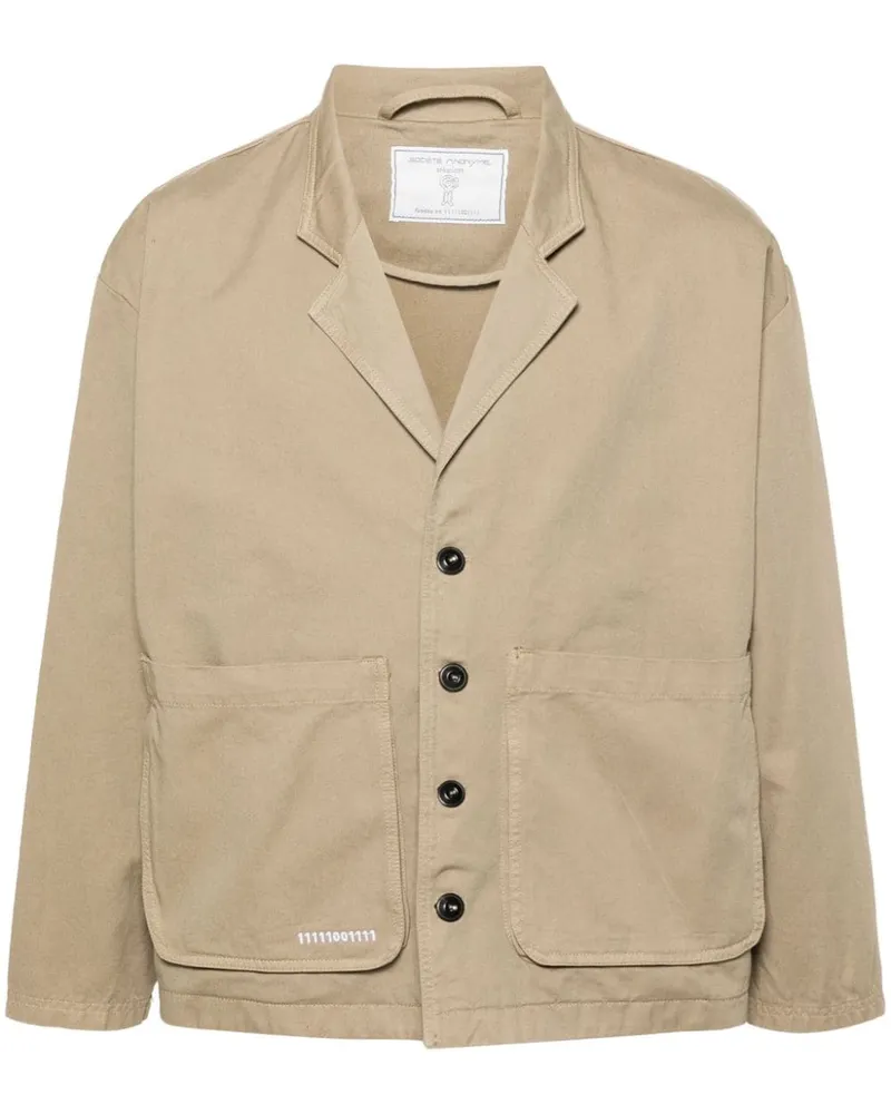 Société Anonyme Einreihiger Kensington Blazer Nude