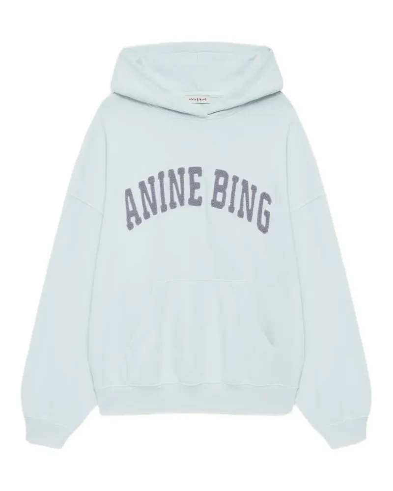 Anine Bing Sweatshirt mit Logo - Grün Grün