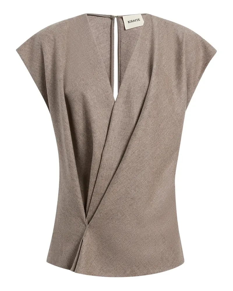 KHAITE Mer Top - Nude Nude