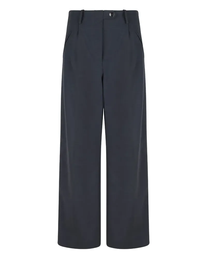 ..,merci Hose mit weitem Bein - Grau Grau