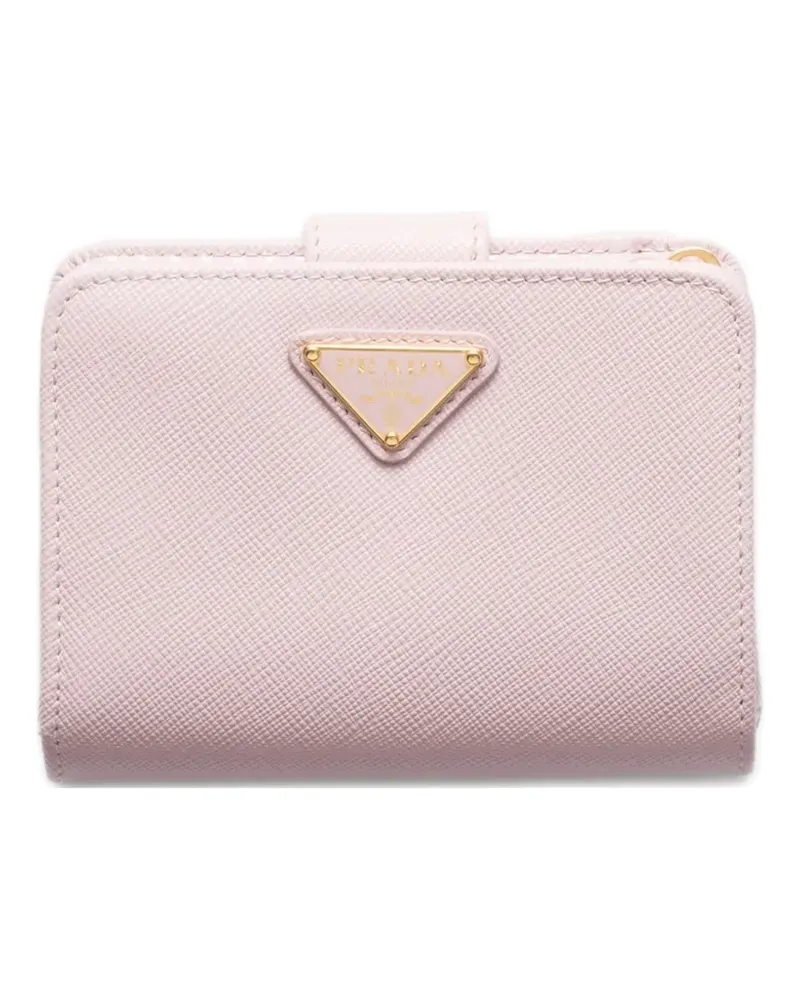 Prada Kleines Saffiano-Portemonnaie - Rosa Rosa