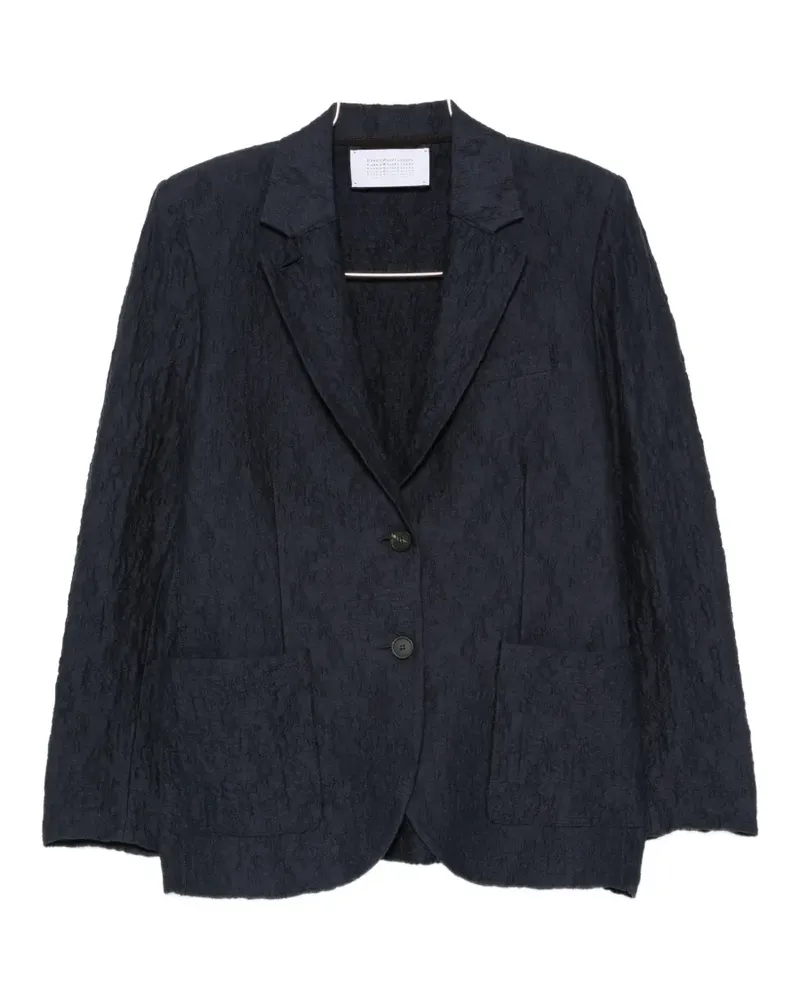 Harris Wharf London Strukturierter Travel Blazer - Blau Blau