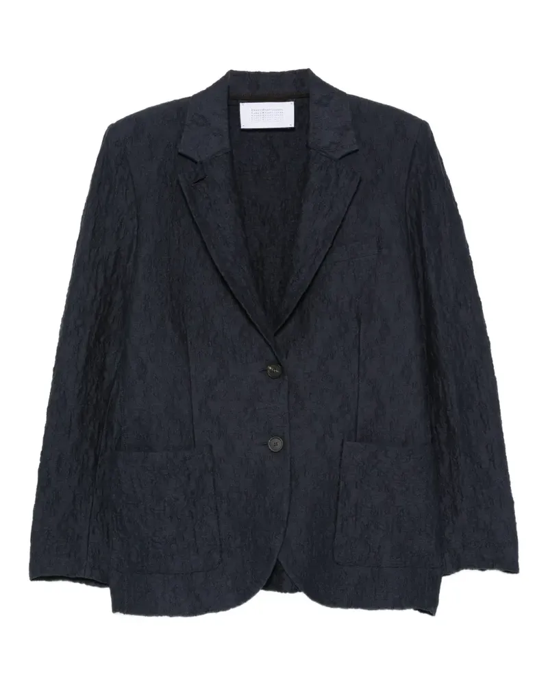 Harris Wharf London Strukturierter Travel Blazer - Blau Blau