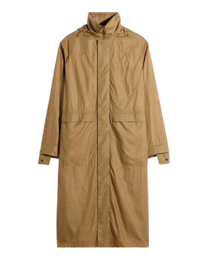 Christophe Lemaire Trenchcoat mit Kapuze - Braun Braun