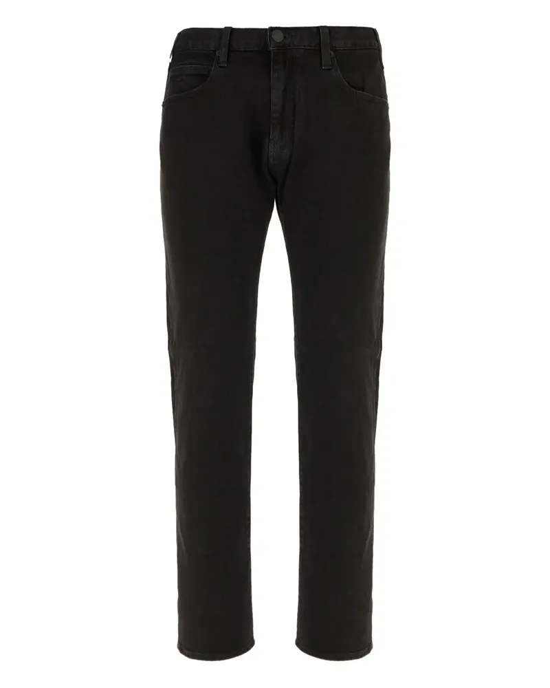 Emporio Armani Jeans mit Logo-Schild - Grau Grau