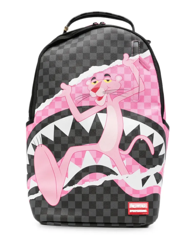 Sprayground x Pink Panther On The Run Rucksack - Grau Grau