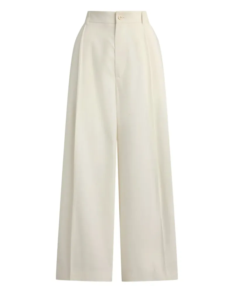 Ralph Lauren Myrtle Hose mit Falten - Nude Nude