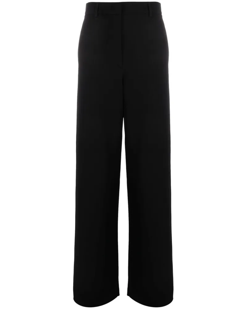 Giorgio Armani Tief sitzende Hose - Schwarz Schwarz