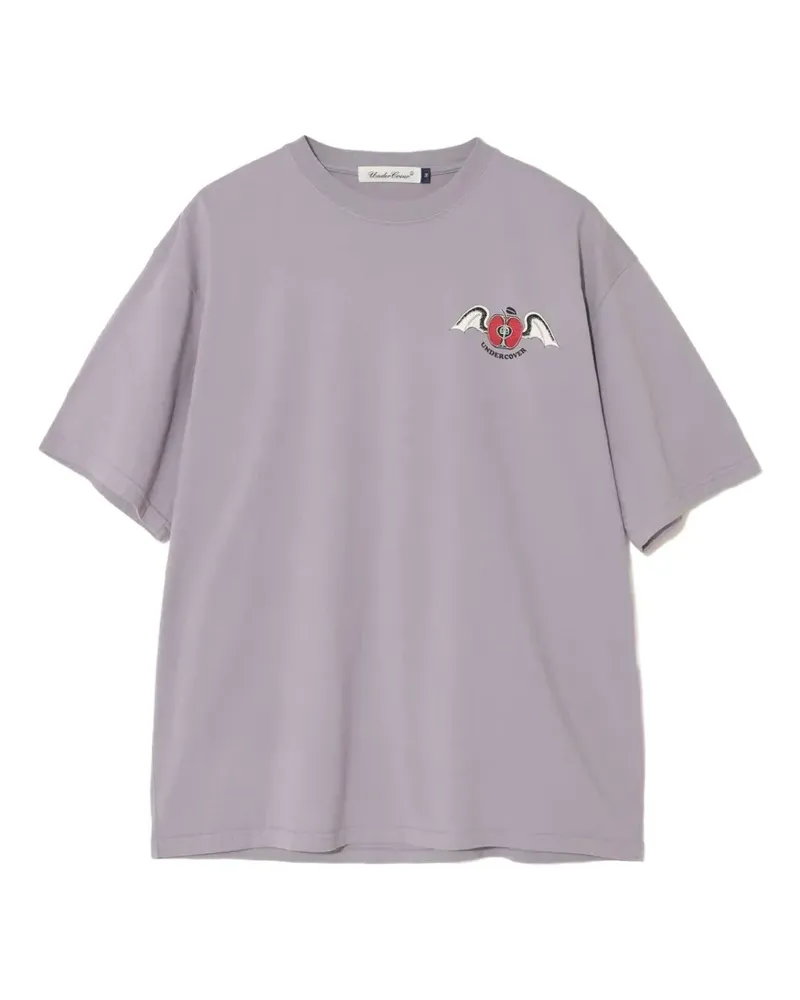 Undercover winged-apple graphic-print T-shirt - Grau Grau