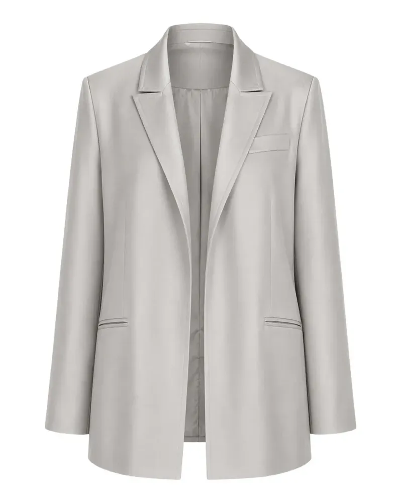 Dušan loose-fit notched-lapel blazer - Grau Grau