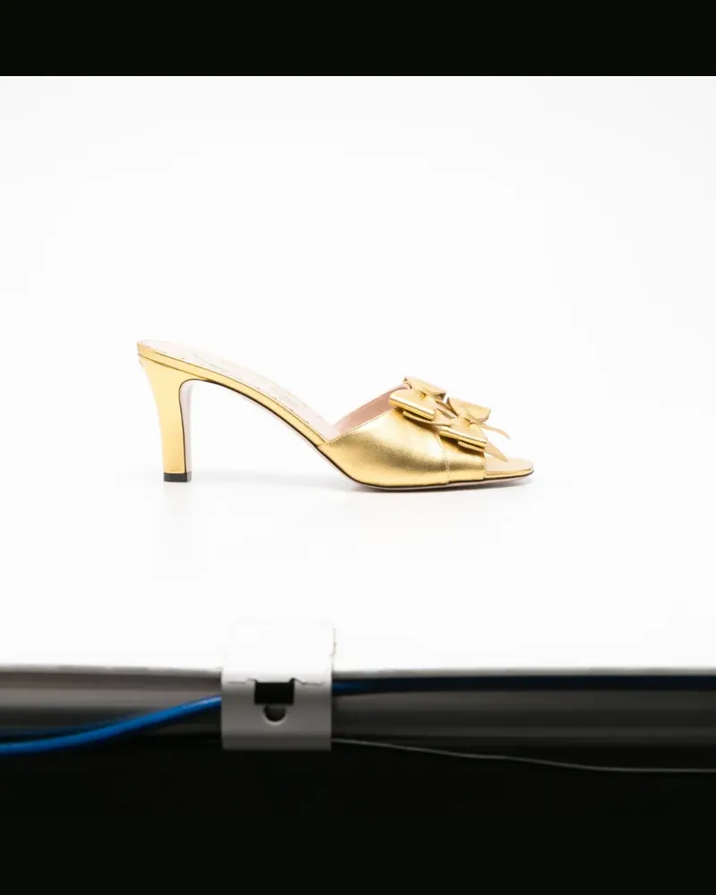 Valentino Garavani Bowow Sandalen 75mm - Gold Gold