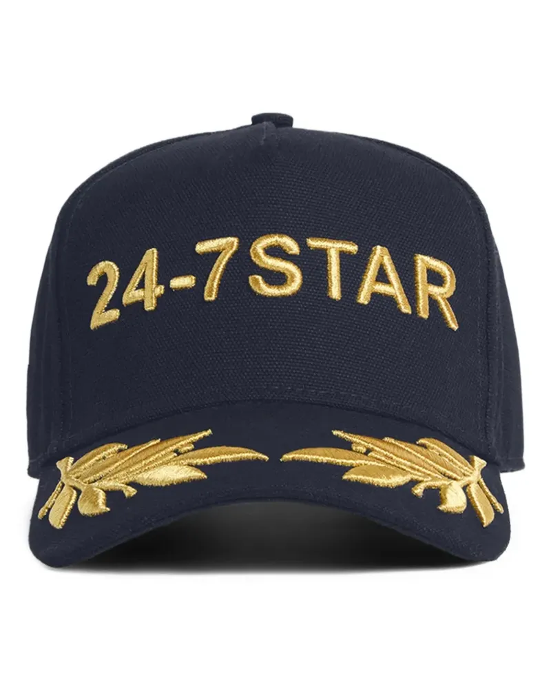 Dsquared2 Baseballkappe mit Stickerei - Schwarz Schwarz