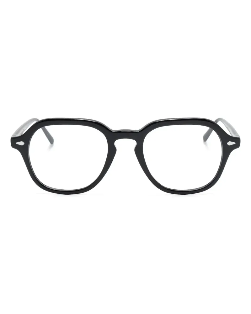 MOSCOT Yenem Brille mit rundem Gestell - Schwarz Schwarz