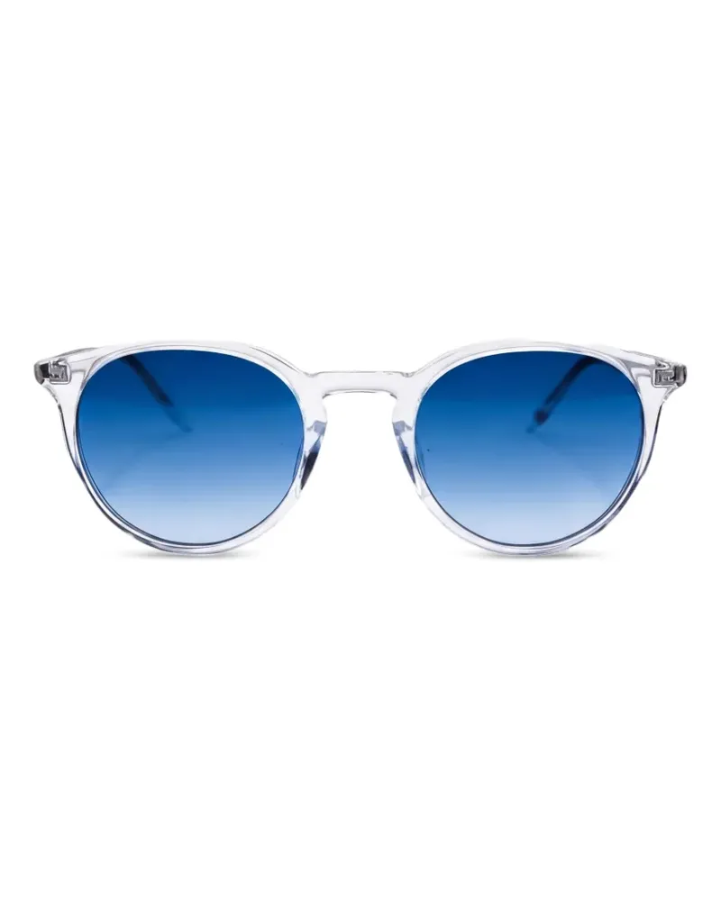 Barton Perreira Norton Brille mit rundem Gestell - Weiß Weiß