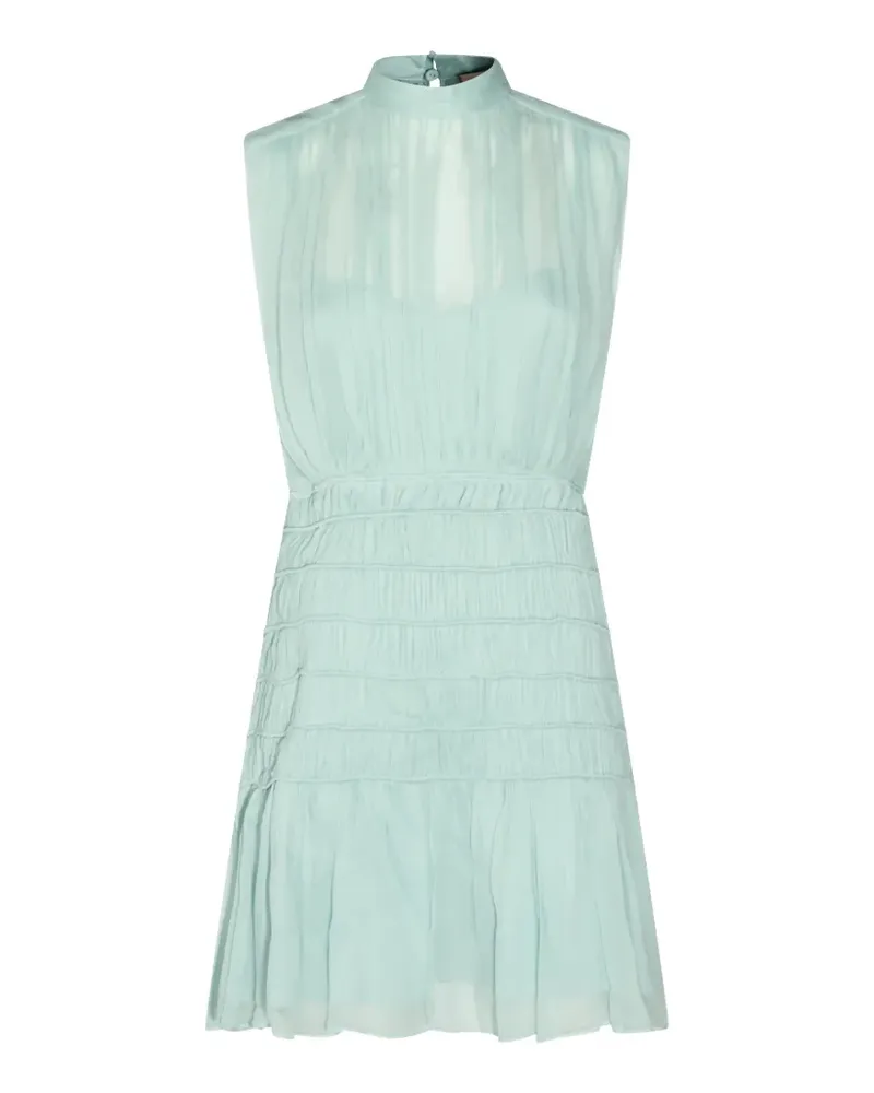 Twin-Set sleeveless mini dress - Blau Blau