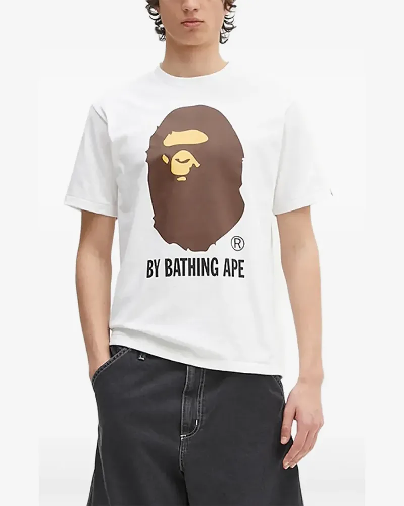 BAPE Ape Head T-Shirt - Weiß Weiß