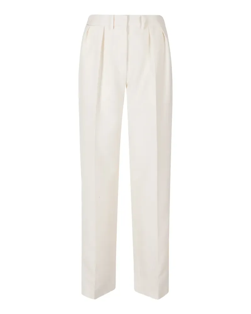 Magda Butrym Straight-Leg-Hose mit Falten - Nude Nude
