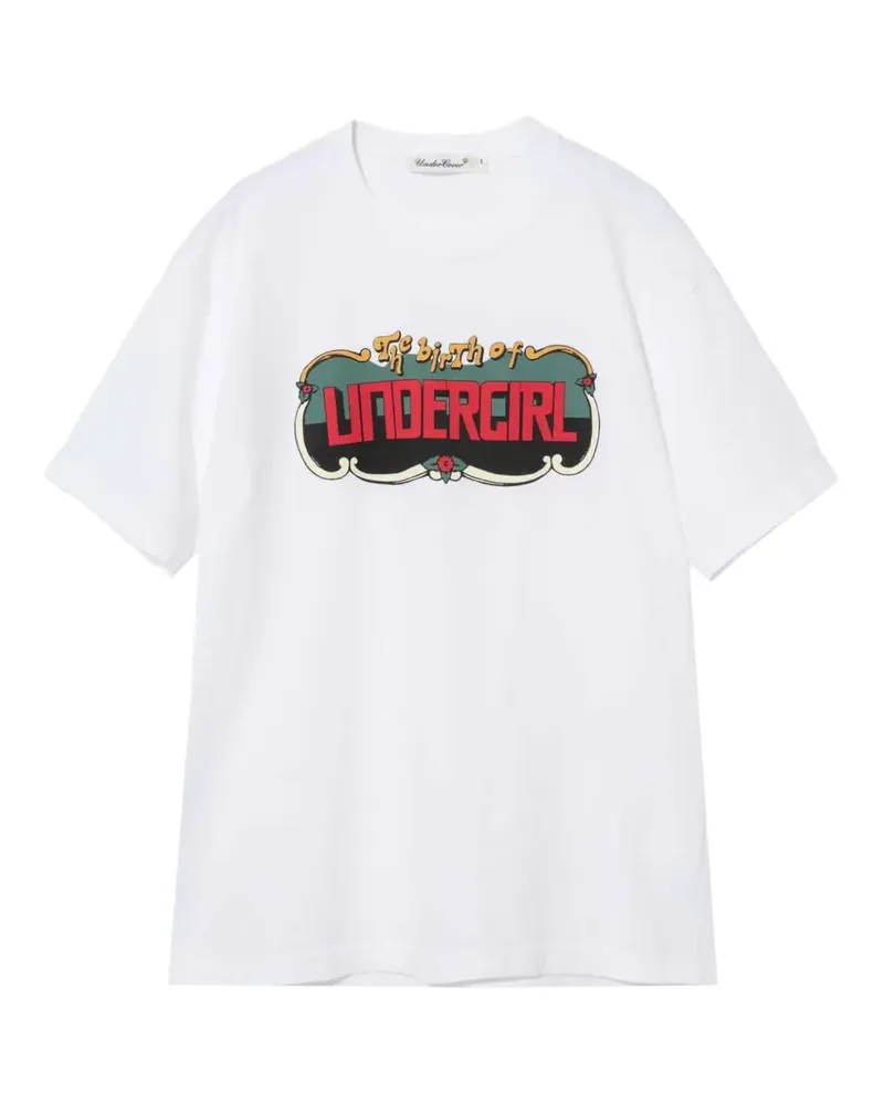 Undercover T-Shirt mit grafischem Print - Weiß Weiß
