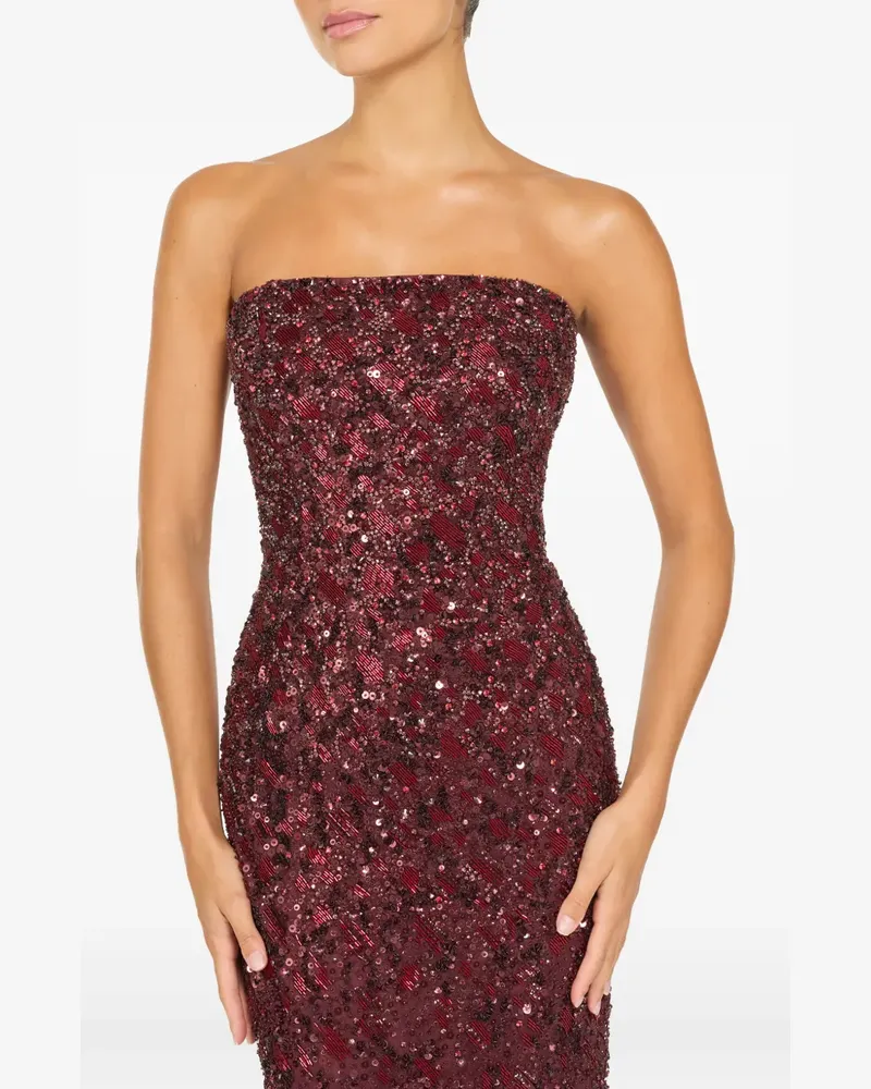 Jenny Packham Sirocco Maxikleid - Rot Rot
