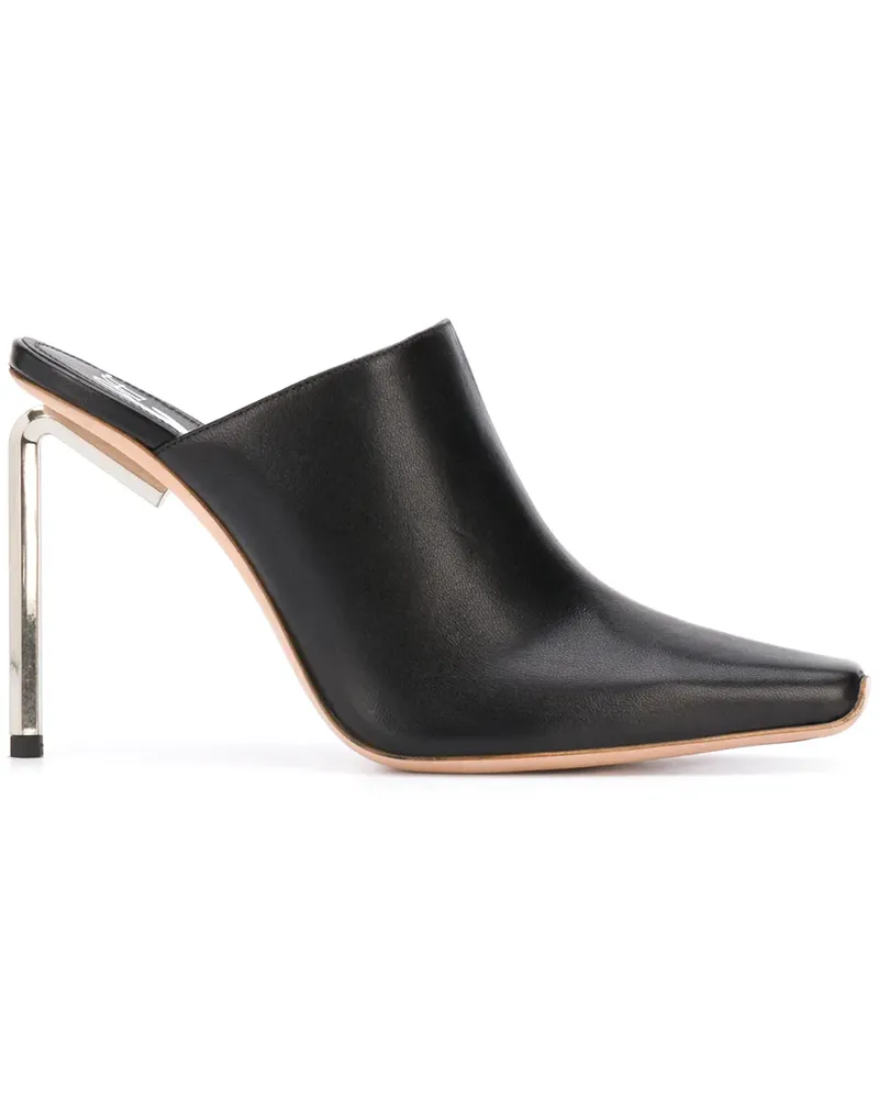 OFF-WHITE Mules, 110mm - Schwarz Schwarz