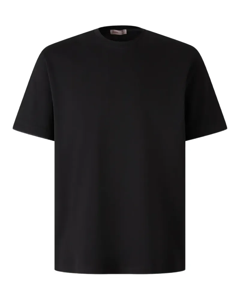 Herno logo-plaque T-shirt - Schwarz Schwarz