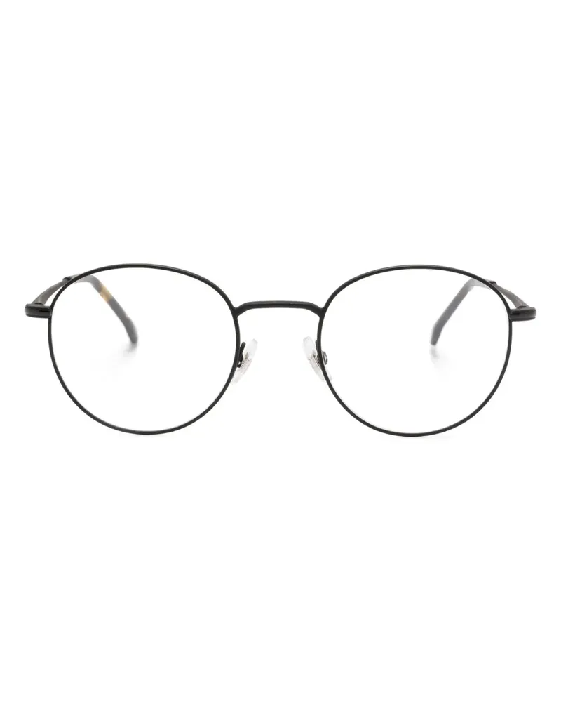 Carrera Brille mit rundem Gestell - Schwarz Schwarz