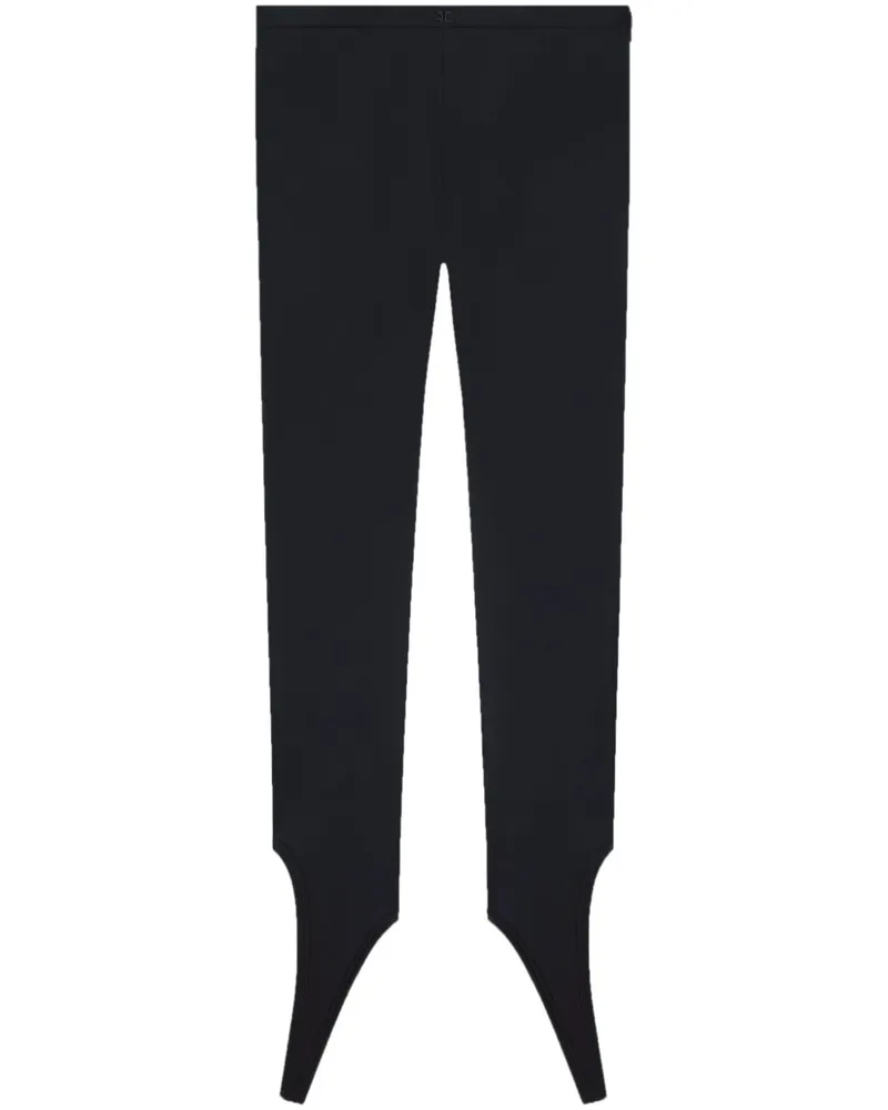Courrèges Capri Leggings - Schwarz Schwarz