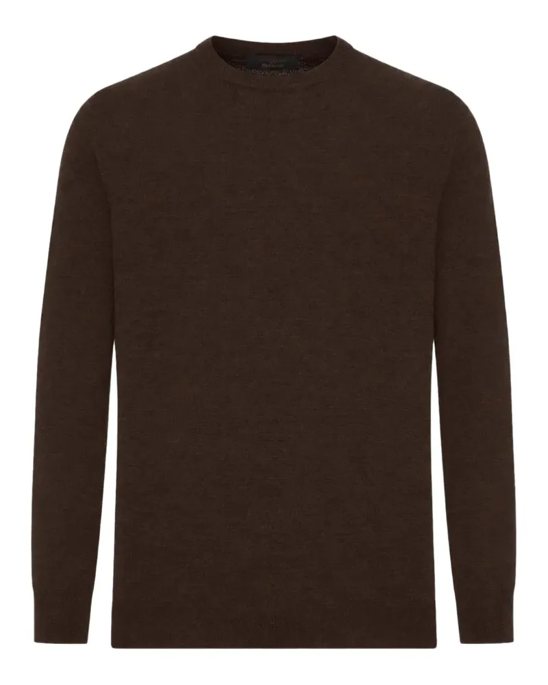 Zanone fine-knit wool sweater - Braun Braun