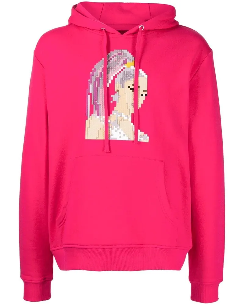 Mostly Heard Rarely Seen Battle Royale Hoodie Rosa