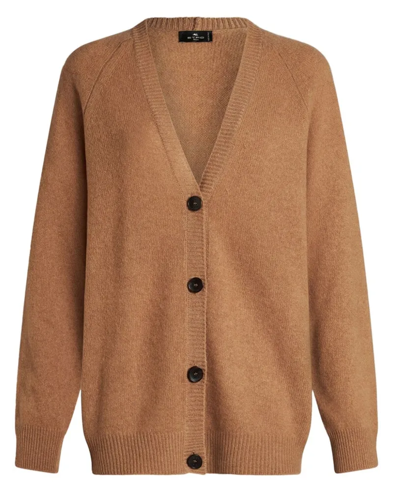 Etro Geknöpfter Kaschmircardigan - Nude Nude