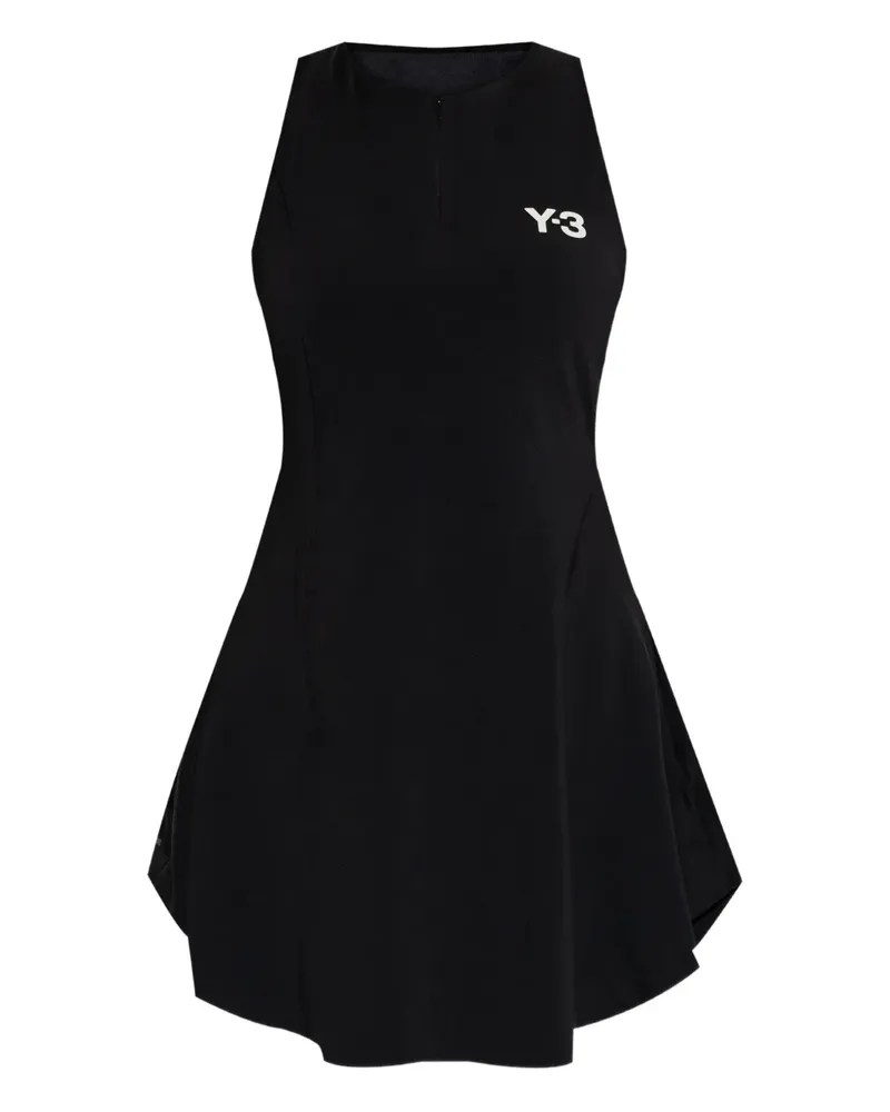 Y-3 Tenniskleid mit Logo-Detail - Schwarz Schwarz