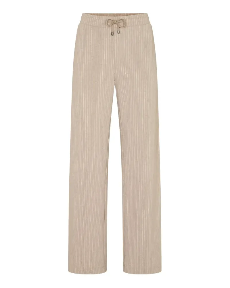 Juvia Gestreifte Hose mit Kordelzug - Nude Nude