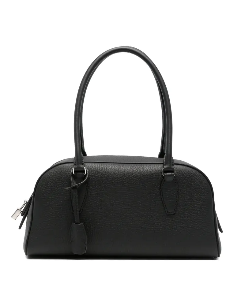 The Row small India tote bag - Schwarz Schwarz