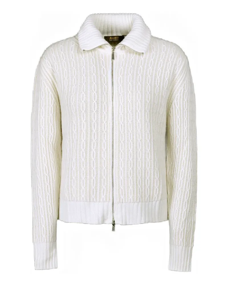 MOORER Malea-Bcv Cardigan aus Kaschmir - Nude Nude