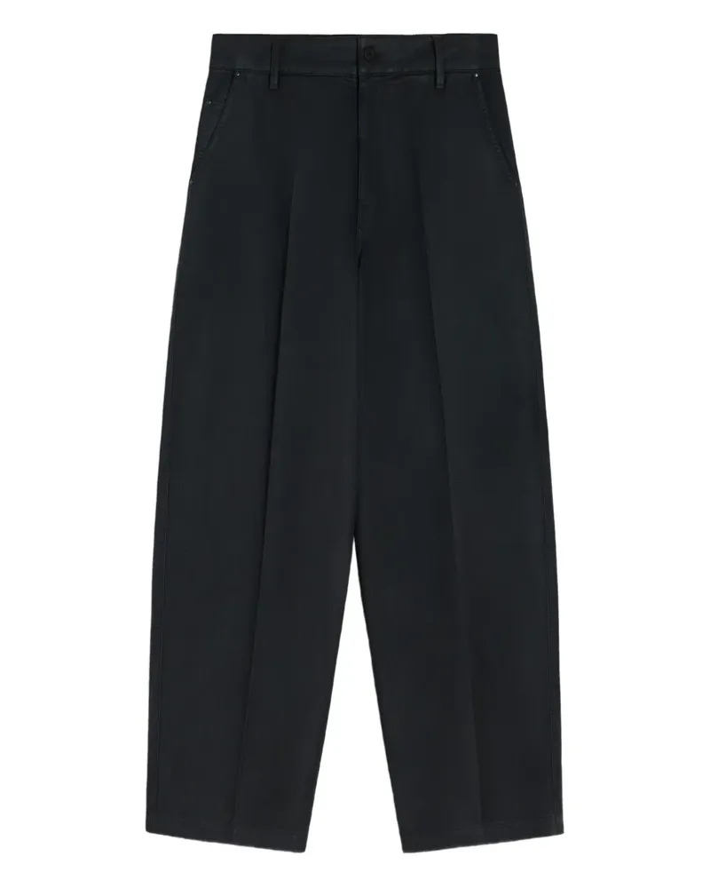 Christophe Lemaire Hose mit aufgesetzten Taschen - Grau Grau