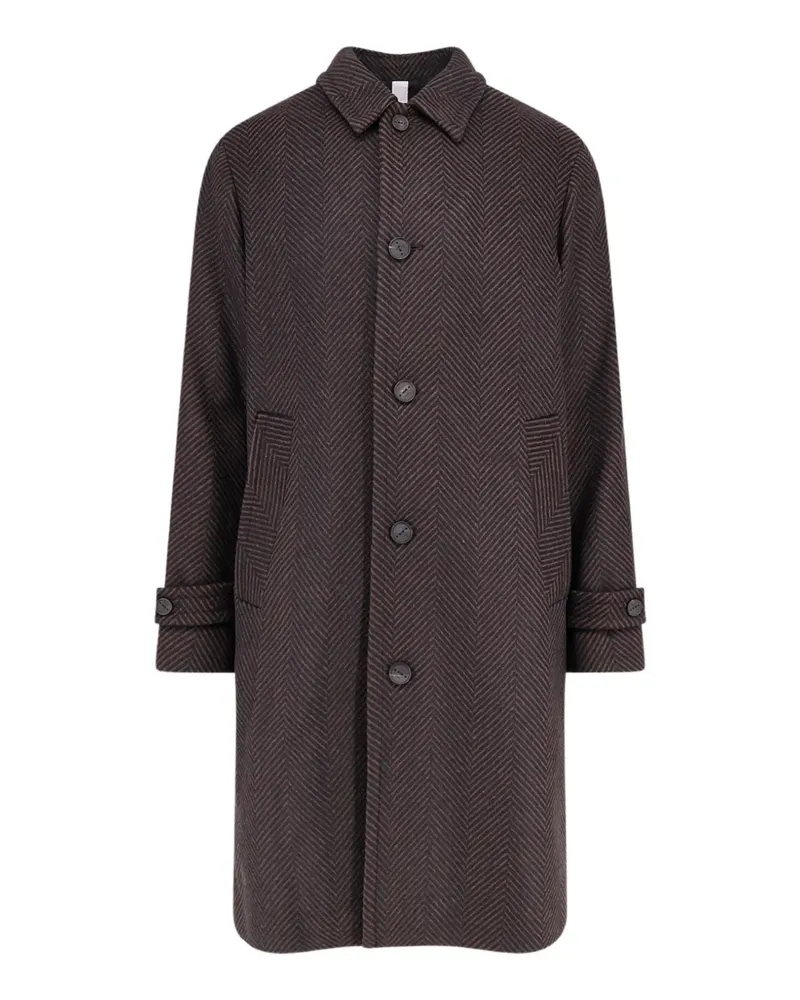 Hevò Einreihiger Trenchcoat - Braun Braun