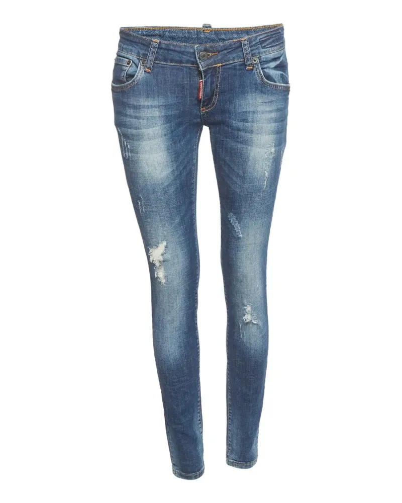 Dsquared2 Jeans im Distressed-Look - Blau Blau