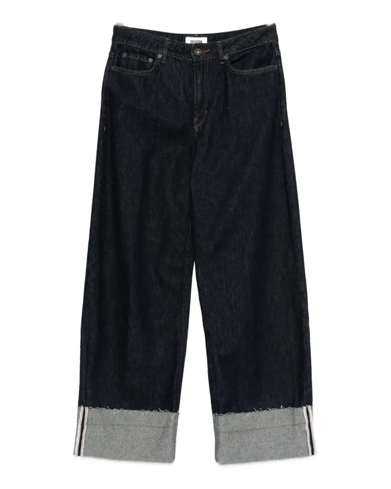 Drykorn Meddley_2 cuffed denim jeans - Blau Blau